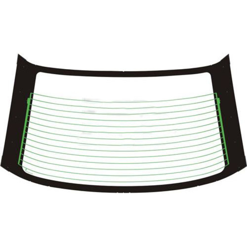 Заднє скло Mazda 323 BA 95-98 (XYG)