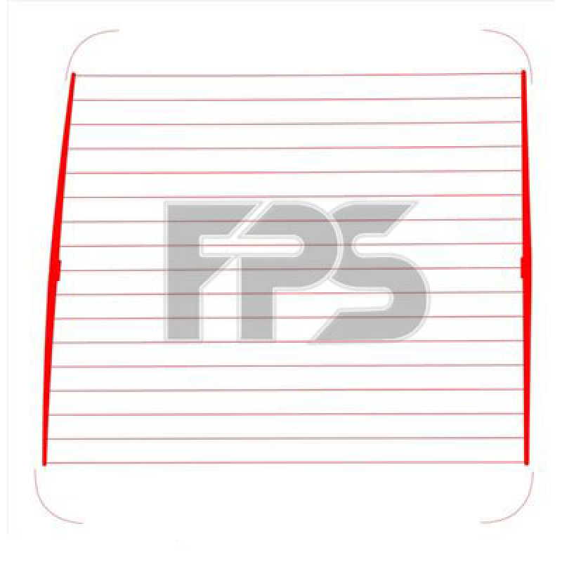 Заднє скло Mercedes Sprinter W901 95-06 праве (XYG) без обігріву