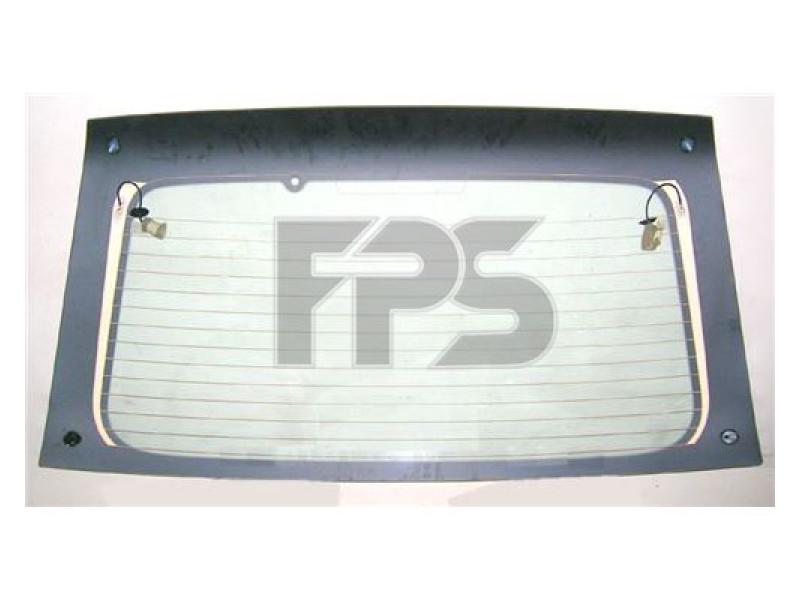 Заднє скло Nissan X-Trail T30 2001-2007 (XYG) з отвором, з обігрівом