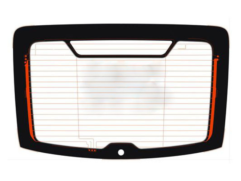 Заднє скло Porsche Panamera 970 09-16 (XYG) сіре