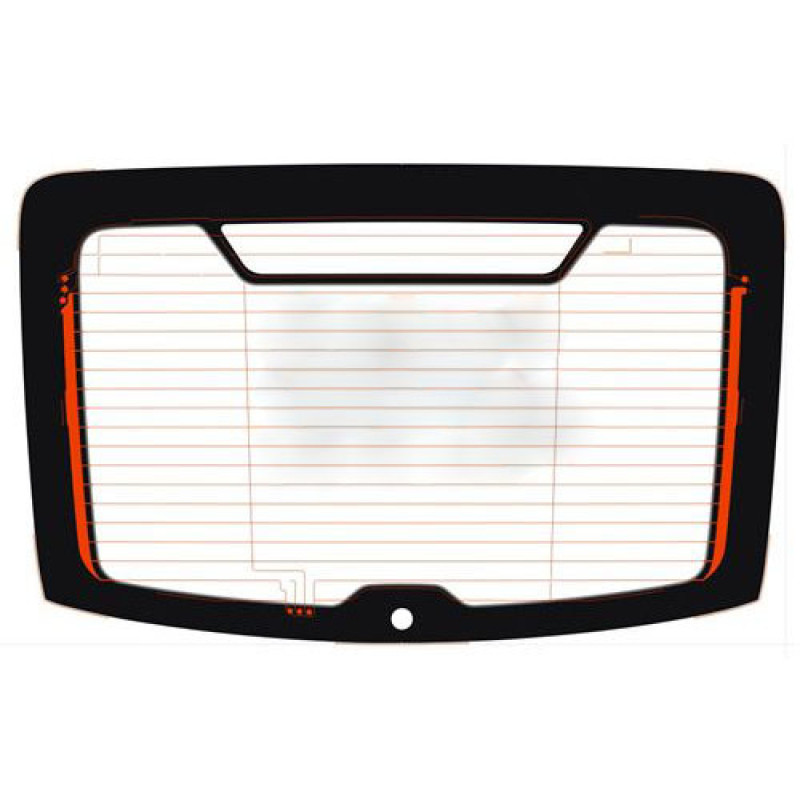 Заднє скло Porsche Panamera 970 09-16 (XYG) сіре