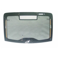 Заднє скло Porsche Panamera 970 09-16 (XYG) з 1 отвором, сіре, триплекс