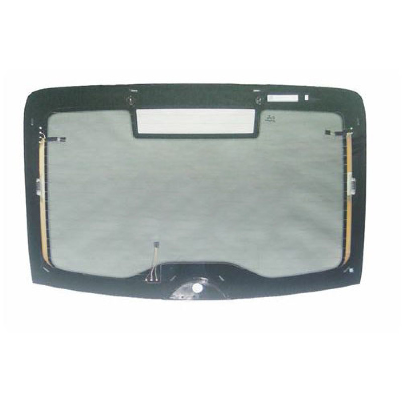 Заднє скло Porsche Panamera 970 09-16 (XYG) з 1 отвором, сіре, триплекс