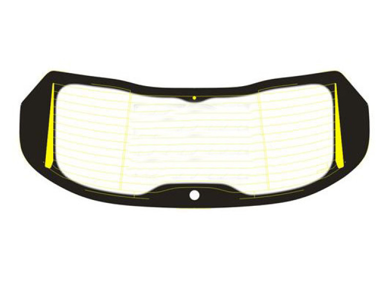 Заднє скло Renault Kadjar 15- (XYG)