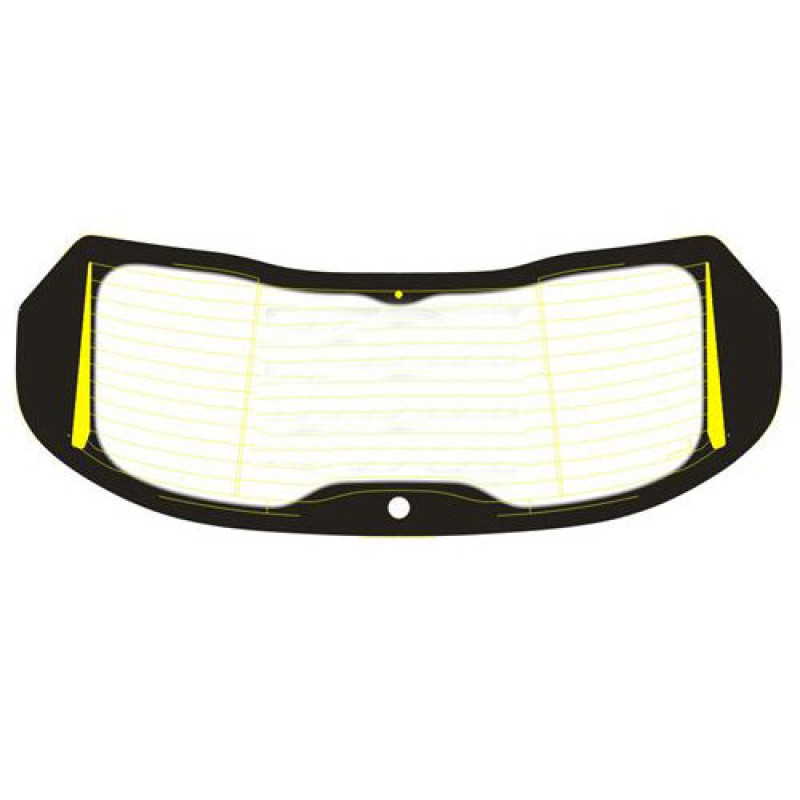 Заднє скло Renault Kadjar 15- (Sekurit)