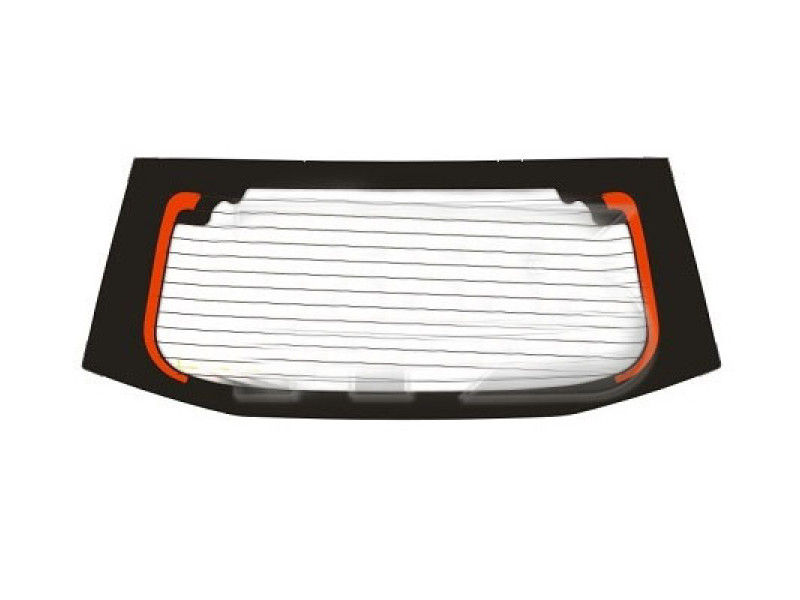 Заднє скло SsangYong Rexton 02-12 (XYG) обігрів, без отворів