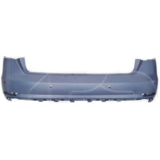 Бампер задній (з 4 отворами під парктронік, отвір під гак) Audi A4 B9 2016-2020 Тайвань