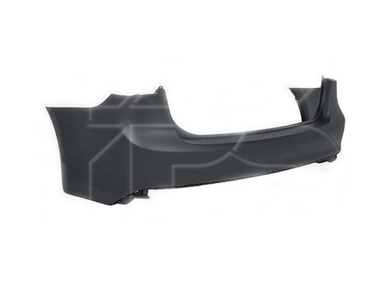 Бампер задній без отворів під парктронік Kia Cerato/Forte 2016-2018 Тайвань 86611A7800