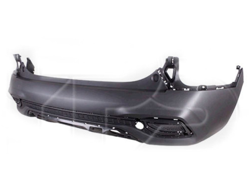 Задній бампер з отворами під молдинг Kia Seltos 2020- Тайвань 86612Q5010