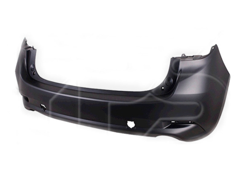 Бампер задній (без отворів під парктронік) Mazda 3 BM хетчбек 2016-2018 Тайвань