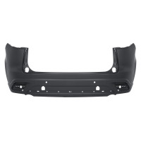 Задній бампер з отворами під молдинг та парктронік Mazda CX-9 2016- Тайвань TK5150221CBB