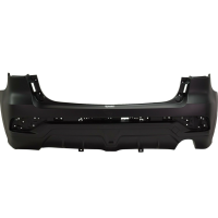 Бампер задній без отворів під парктронік Mitsubishi ASX, Outlander Sport USA 2016-2019 Тайвань 6410F201