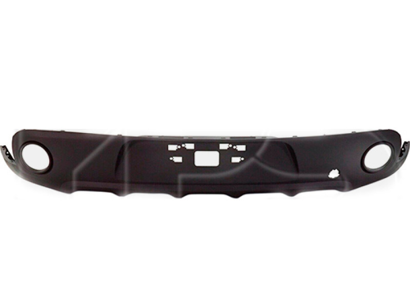 Задній бампер нижній Kia Soul 2016-2018 Тайвань текстура