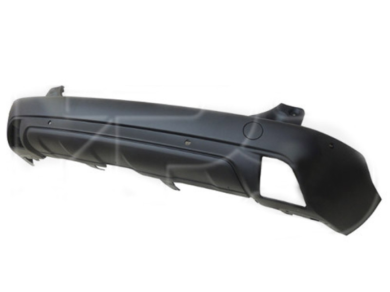 Бампер задній без місця під накладку, без отворів під парктронік Peugeot 2008 2013-2016 Тайвань