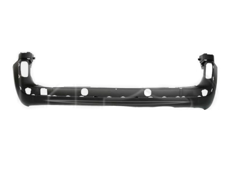 Бампер задній без накладок Renault Kangoo 2 2009-2021, Mercedes Citan W415 Тайвань.
