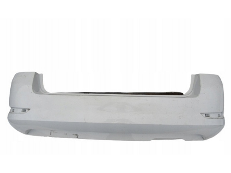 Бампер задній (без отворів для парктроніків) Skoda Fabia універсал 2018- (TP) 6V9807421F