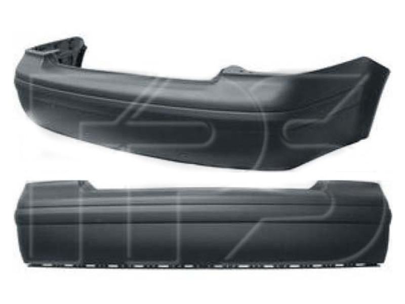 Бампер задній суцільнолитий VW Bora 1999-2005 Тайвань 1H5796416A