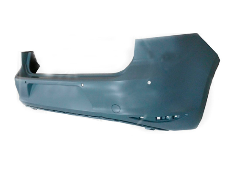 Бампер задній з отвором під парктронік VW Golf 7 2013-2017 Тайвань 5G6807421MGRU