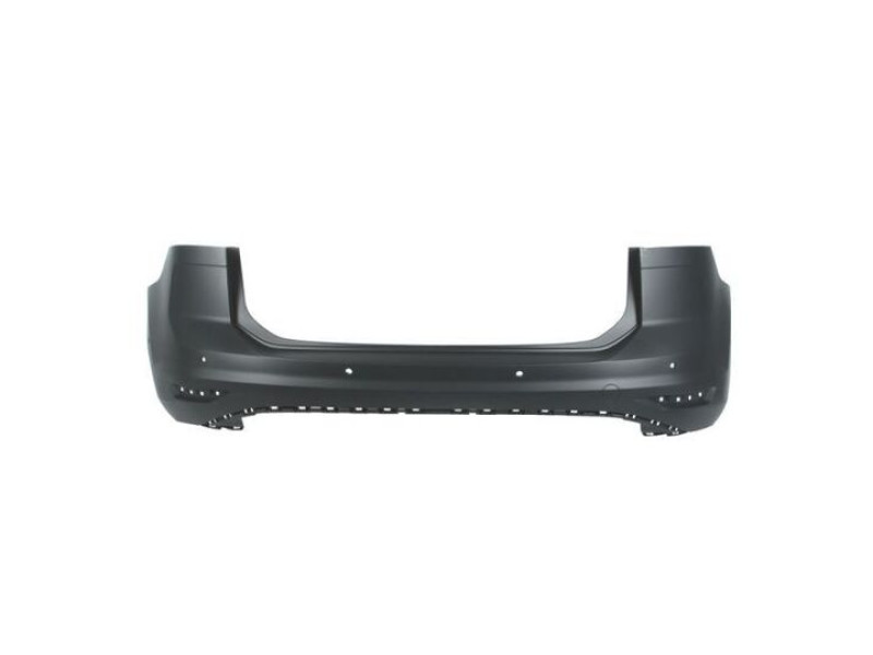 Бампер задній з отворами під парктронік VW Touran 2015- (Тайвань) 5TA807417BGRU