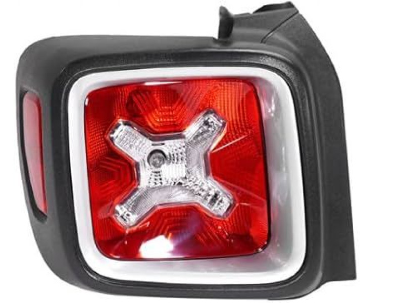 Ліхтар задній лівий Jeep Renegade 14- (Китай) срібна рамка 68346456AA