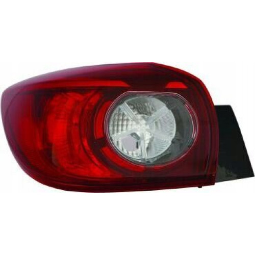 Ліхтар задній лівий зовнішній Mazda 3 BM EUR 2013-2016 хетчбек TYC без LED, B45C-51-160A