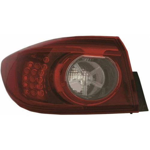 Ліхтар задній лівий зовнішній Mazda 3 BM 2013-2018 седан DEPO LED, B45B51160E