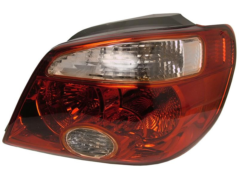 Ліхтар задній лівий Mitsubishi Outlander 1 05-07 (Depo) червоно-білий 8330A047