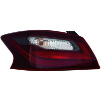 Ліхтар задній лівий зовнішній Nissan Altima 16-18 (TYC) темний 26555-9HS1A