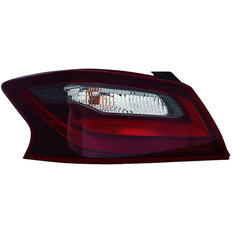 Ліхтар задній лівий зовнішній Nissan Altima 16-18 (TYC) темний 26555-9HS1A