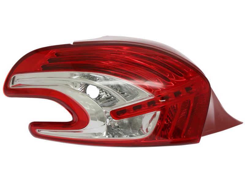 Ліхтар задній лівий Peugeot 208 12-15 (Depo) 9672628280