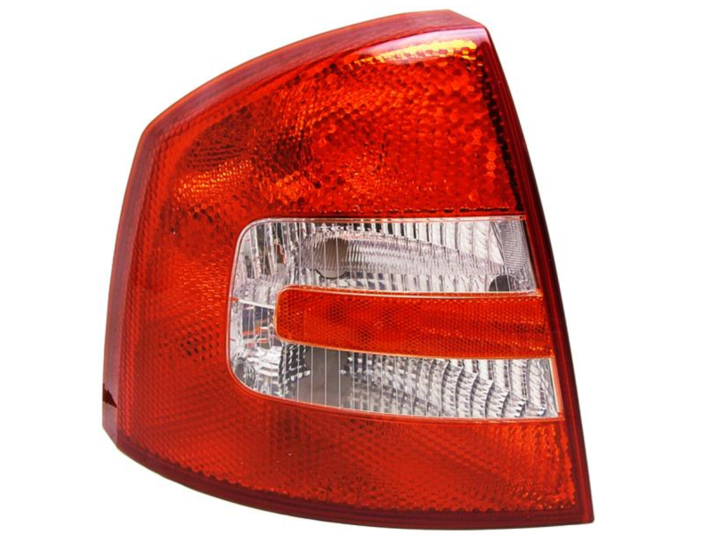 Ліхтар задній лівий Skoda Octavia A5 05-09 ліфтбек (Depo) 1Z5945111A