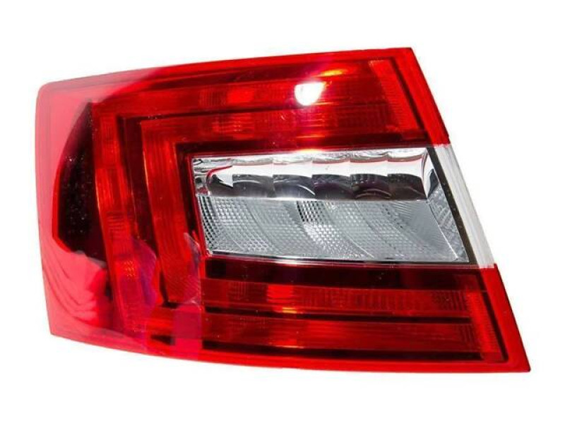 Ліхтар задній лівий Skoda Octavia A7 ліфтбек 13-17 (Depo) 5E5945111