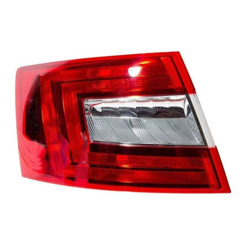 Ліхтар задній лівий Skoda Octavia A7 ліфтбек 13-17 (TYC) 5E5945111