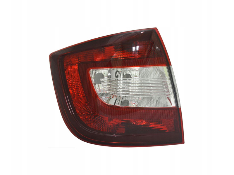 Ліхтар задній лівий Skoda Rapid 12-19 (TYC) темний 5JH945111A