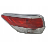 Ліхтар задній лівий Toyota Highlander 13-16 (Тайвань) без LED 815600E100