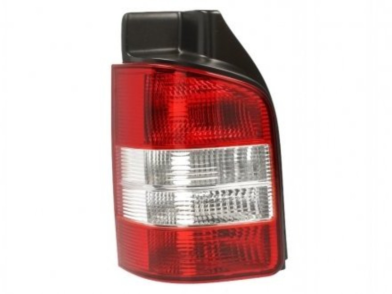 Ліхтар задній лівий VW Transporter T5 03-09 (Depo) 1 дверка, червоно-білий 9H5945095F
