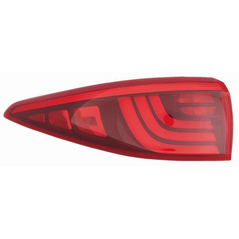 Ліхтар задній лівий зовнішній Kia Sportage QL 15-18 (Depo) LED, 92401F1100