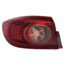 Ліхтар задній лівий зовнішній Mazda 3 BM 13-18 седан (TYC) LED, BHN251160E