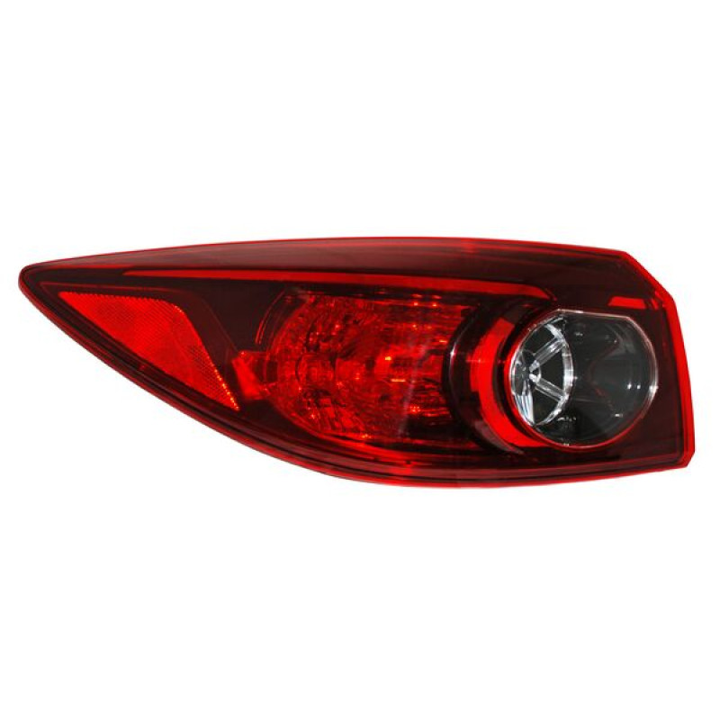 Ліхтар задній лівий зовнішній Mazda 3 BM USA 13-16 седан (TYC) без LED 