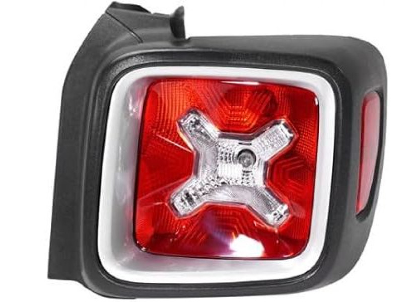 Ліхтар задній правий Jeep Renegade 14- (Китай) срібна рамка 68256052AA