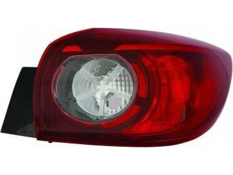 Ліхтар задній правий зовнішній Mazda 3 BM 13-16 хетчбек (TYC) без LED, B45C-51-150A