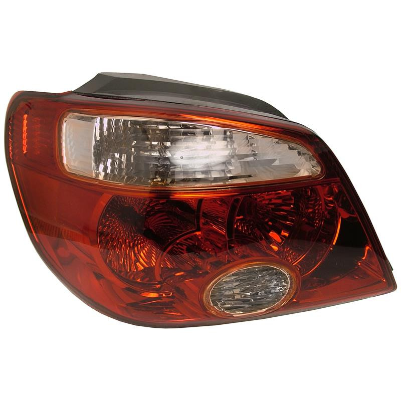Ліхтар задній правий Mitsubishi Outlander 1 05-07 (Depo) червоно-білий 8330A048