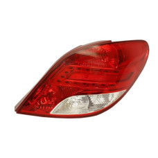 Ліхтар задній правий Peugeot 207 09-12 хетчбек (Depo) 3/5 дверей, LED, 6351HQ