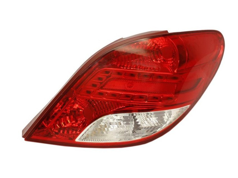 Ліхтар задній правий Peugeot 207 09-12 хетчбек (TYC) 3/5 дверей, LED, 6351HQ