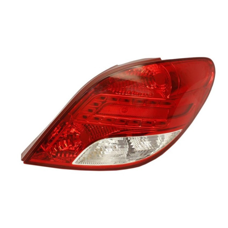 Ліхтар задній правий Peugeot 207 09-12 хетчбек (TYC) 3/5 дверей, LED, 6351HQ