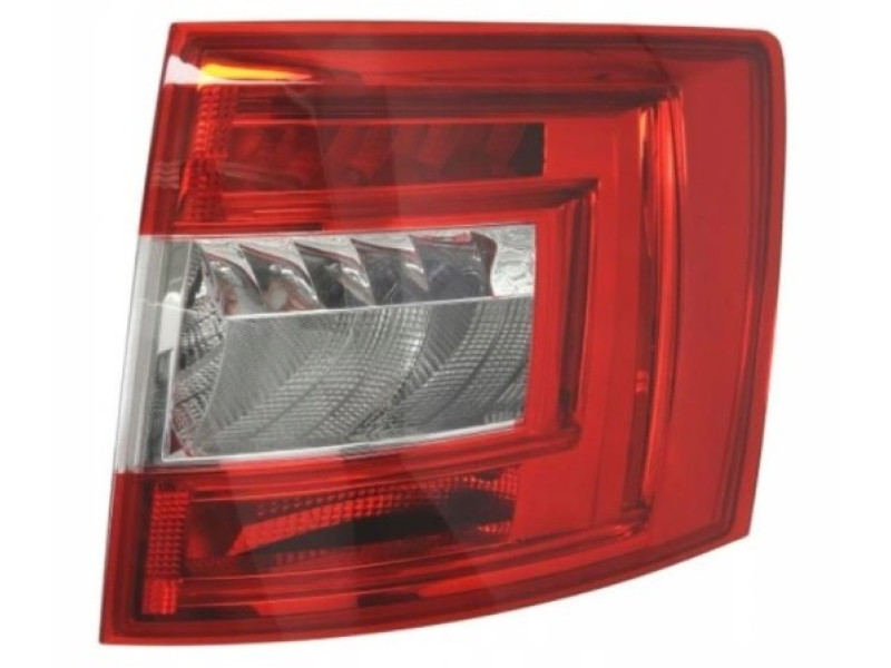 Ліхтар задній правий Skoda Octavia A7 13-17 універсал (Depo) LED