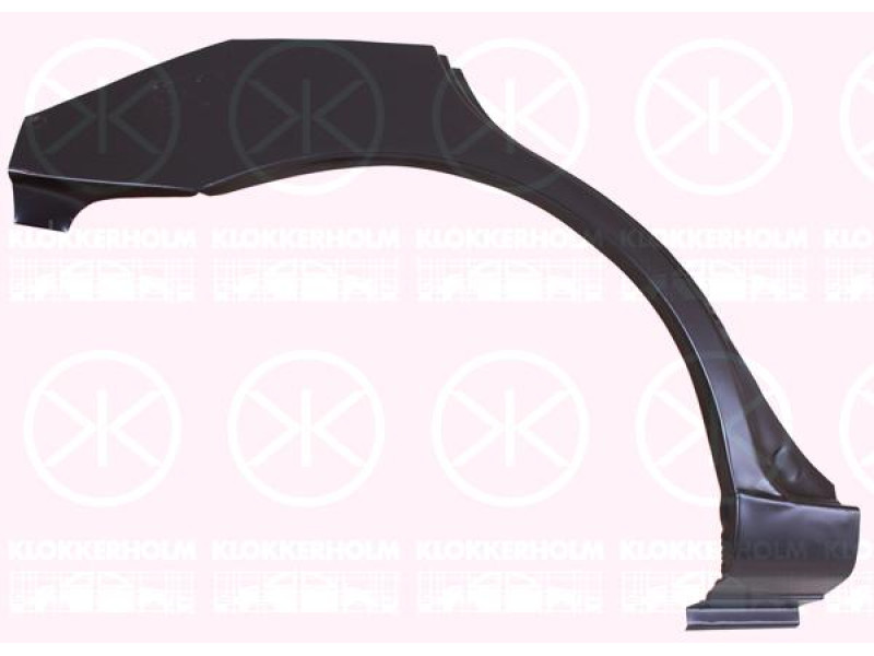 Задня aрка права Hyundai Accent 2 седан 99-03 (Klokkerholm) ремчастина крила