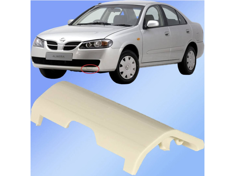 Заглушка гака переднього бампера Nissan Almera N16 2002-2006 (TW) 622A0BN700