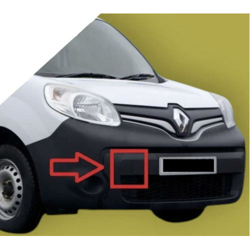 Заглушка гака переднього бампера Renault Kangoo II 2013-2020 рестайлінг FPS 511804337R