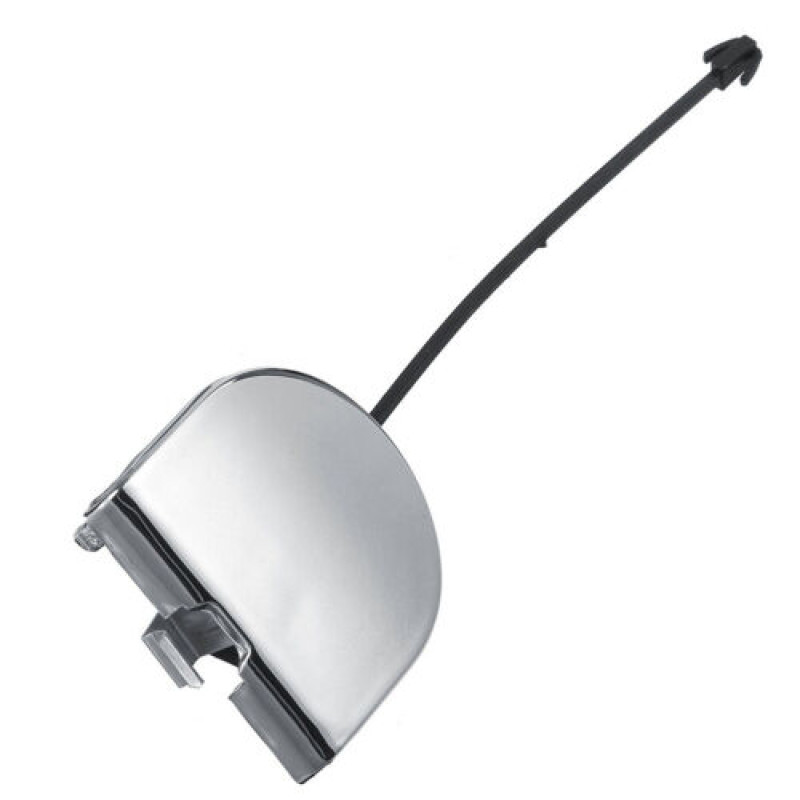 Заглушка гака заднього бампера Fiat 500 07-15 (Polcar) хром 735455393